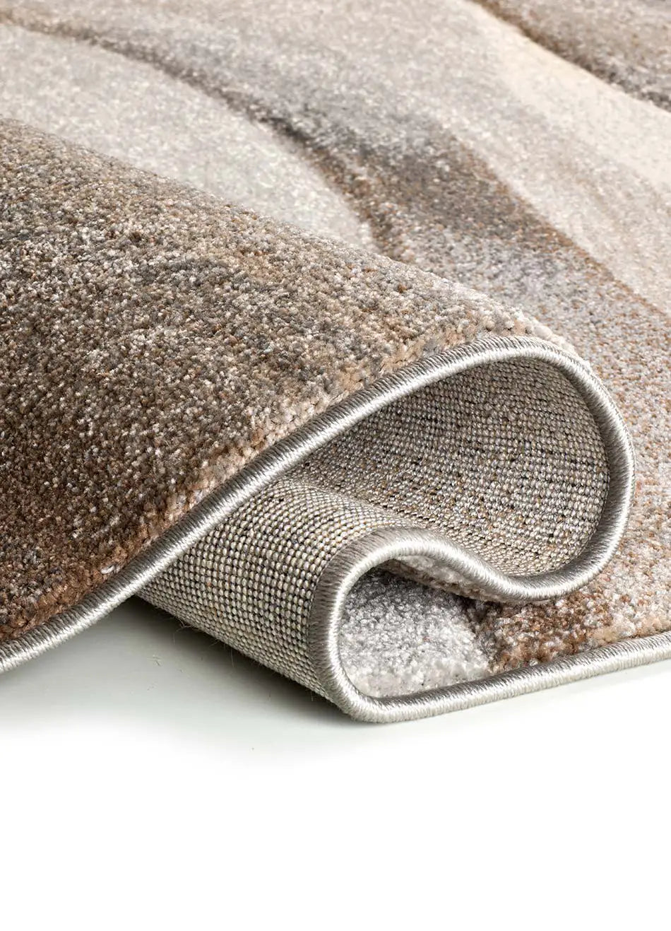 Alfombra abstracta pliegue BADET 40126 02 Beige Universal