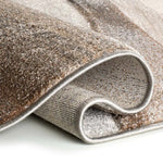Alfombra abstracta pliegue BADET 40126 02 Beige Universal