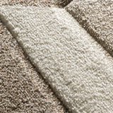 Alfombra geométrica detalle BADET 40504 06 Marrón Universal