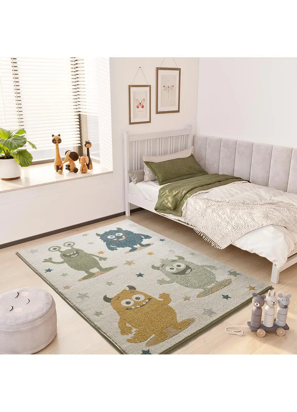Alfombra infantil BEATS 40500 07 Azul Universal Decoración infantil