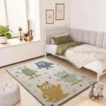 Alfombra infantil BEATS 40500 07 Azul Universal Decoración infantil
