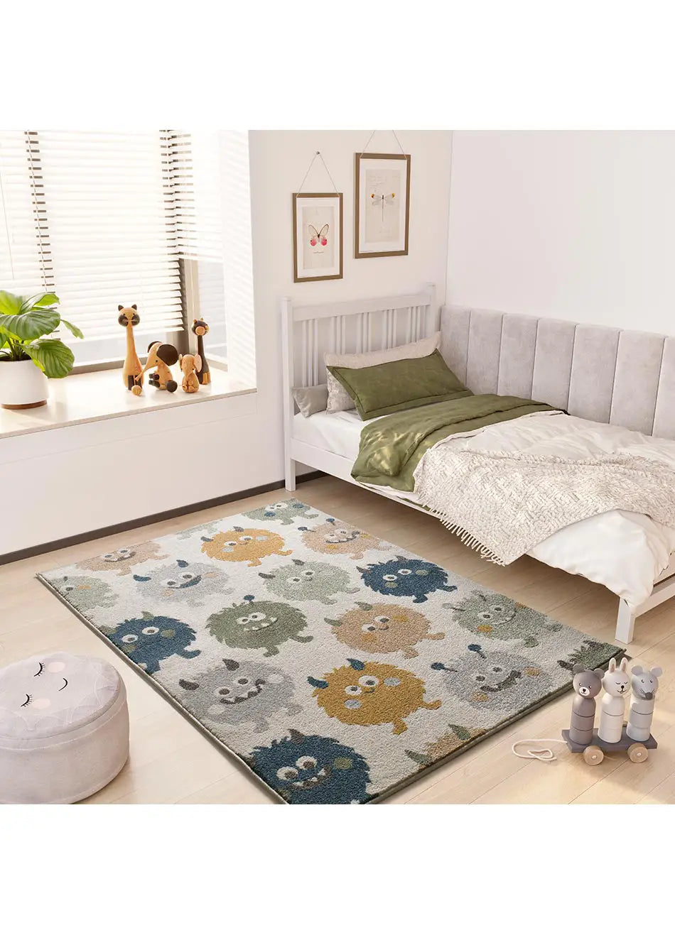 Alfombra infantil BEATS 40501 07 Azul Universal Decoración infantil