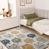Alfombra infantil BEATS 40501 07 Azul Universal Habitación infantil
