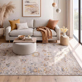 Alfombra Berta 5204 21 Multi Para salón Universal XXI