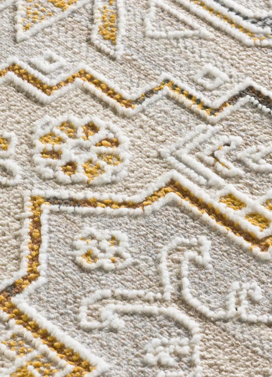 Alfombra Berta 5211 11 Oro Detalle Universal XXI