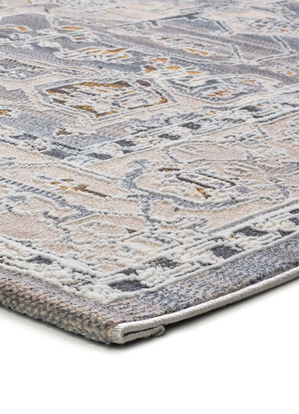 Alfombra Berta 5214 07 Azul Esquina Universal XXI