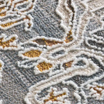 Alfombra Berta 5214 07 Azul Detalle Universal XXI
