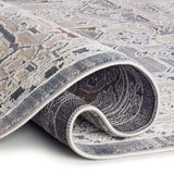 Alfombra Berta 5214 07 Azul Backing Universal XXI