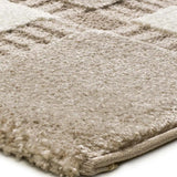 Alfombra geométrica esquina CANDELA 2451 41 Crema Universal