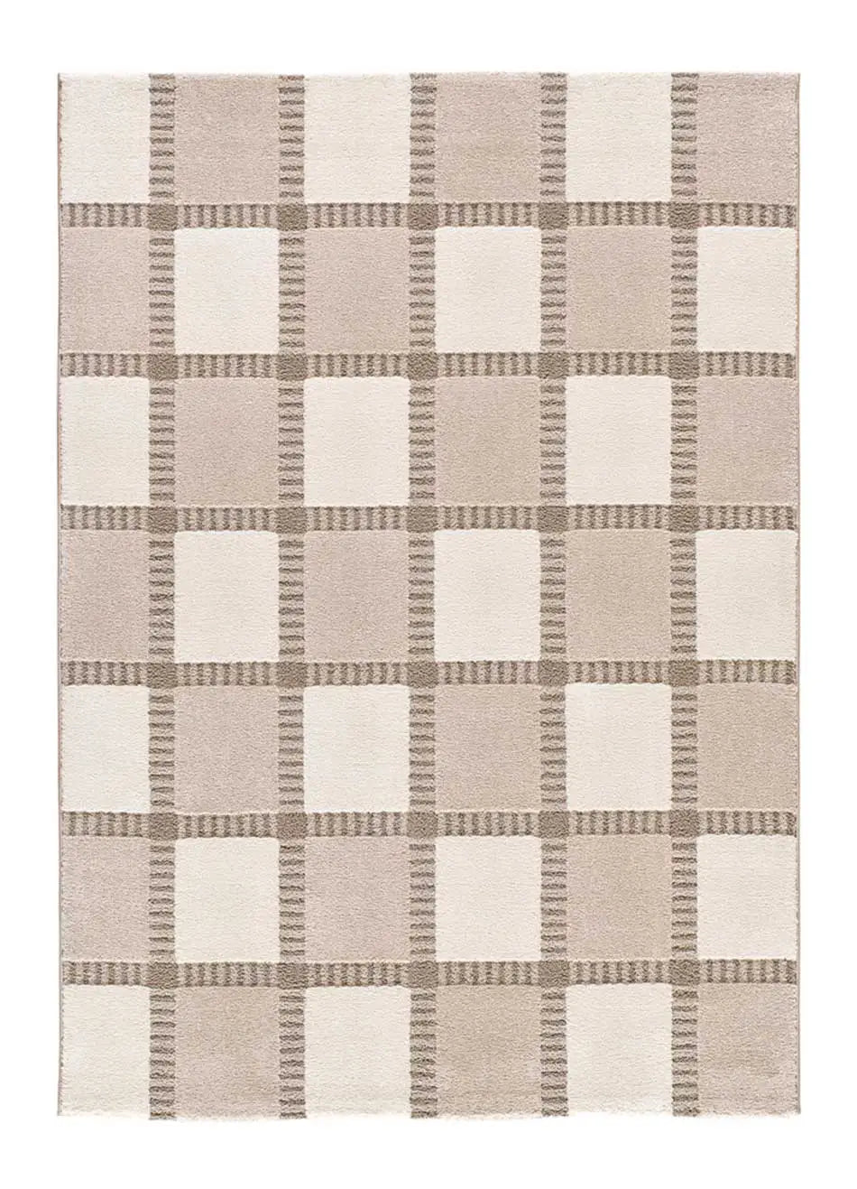 Alfombra geométrica CANDELA 2451 41 Crema Universal