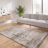 Alfombra Ceres 71002 02 Beige Para salón Universal XXI