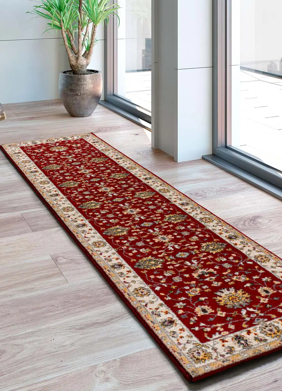 alfombra-classic-12505-rojo-pasillo-Ambiente-Universal