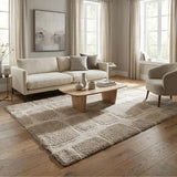Alfombra Ember 69408 41 Crema Para salón Universal XXI