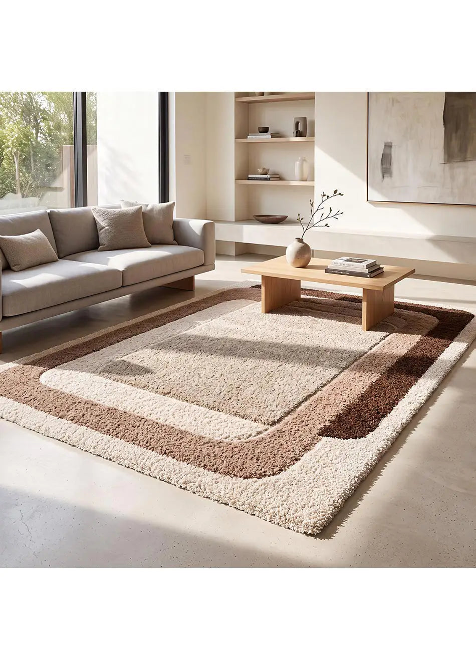 Alfombra Ember 69411 40 Rosa Para salón Universal XXI