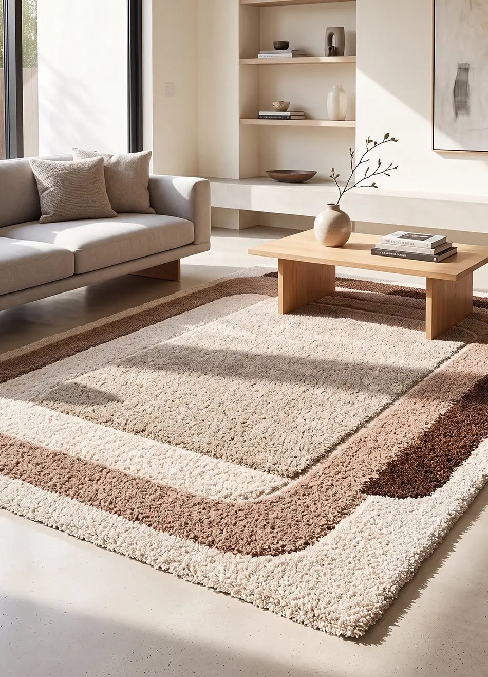 Alfombra Ember 69411 40 Rosa Salón Universal XXI