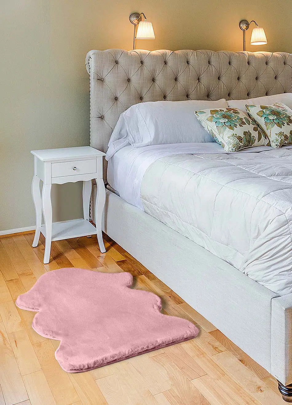 alfombra-forma-fox-liso-rosa-Ambiente-Universal