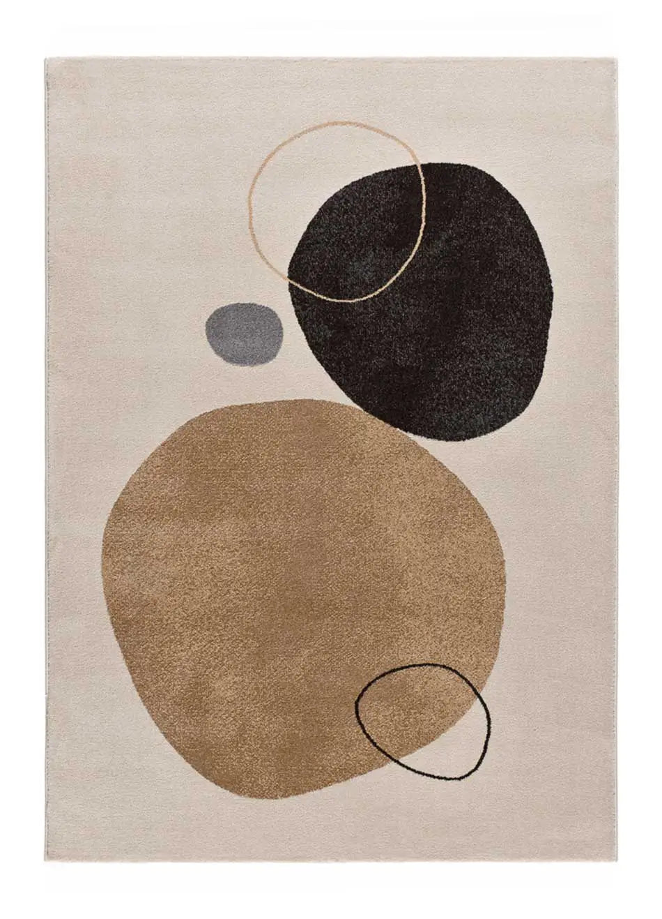 Alfombra moderna LESSIA PEBLINNE Beige Universal