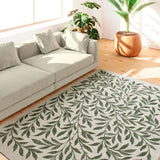 Alfombra floral salón LUA 3103 Verde Universal
