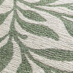 Alfombra floral detalle LUA 3103 Verde Universal
