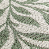 Alfombra floral detalle LUA 3103 Verde Universal