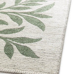 Alfombra floral esquina LUA 3103 Verde Universal