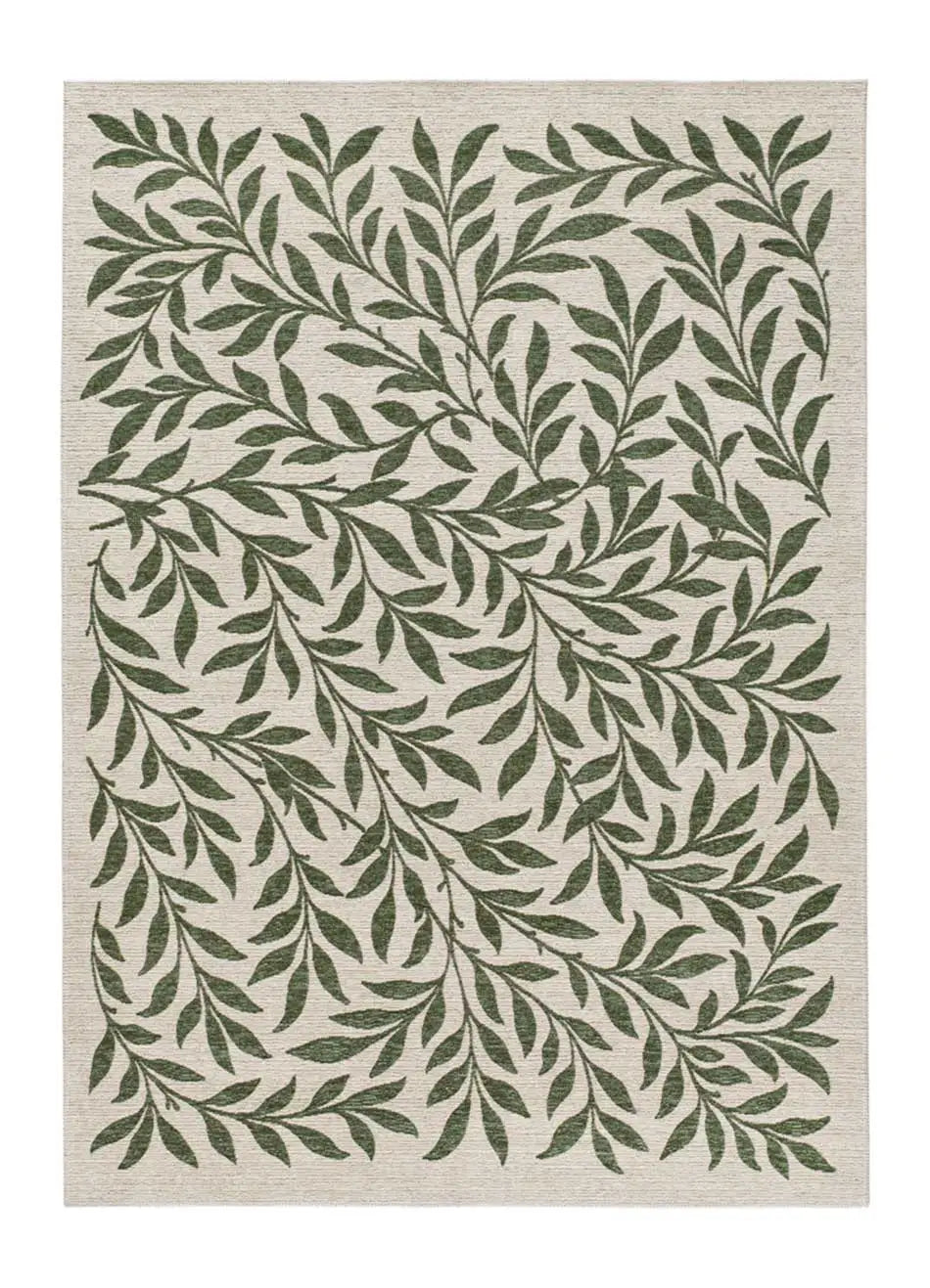 Alfombra floral LUA 3103 Verde Universal