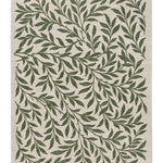 Alfombra floral LUA 3103 Verde Universal