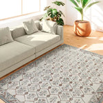 Alfombra vintage salón LUA 3108 Azul Universal