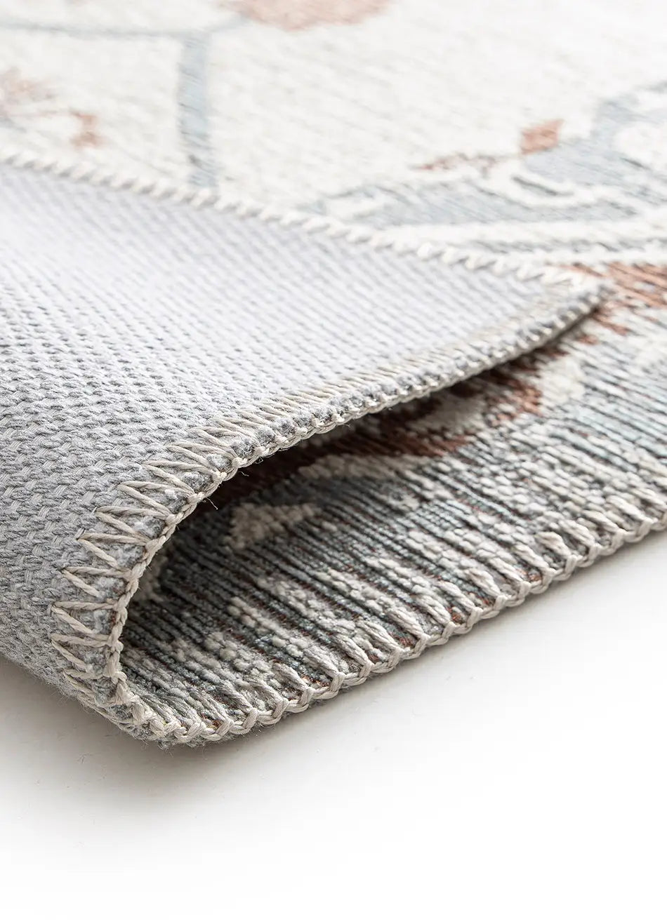 Alfombra vintage backing LUA 3108 Azul Universal
