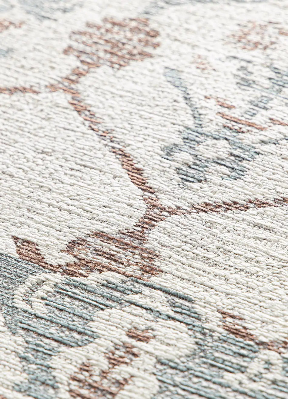 Alfombra vintage Detalle LUA 3108 Azul Universal
