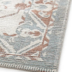 Alfombra vintage esquina LUA 3108 Azul Universal