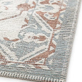 Alfombra vintage esquina LUA 3108 Azul Universal