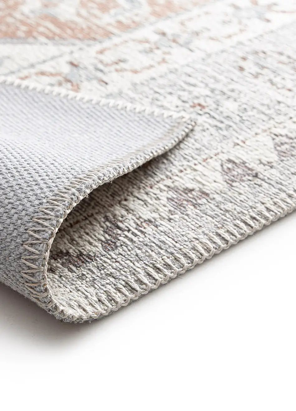 Alfombra vintage backing LUA 3111 Plata Universal