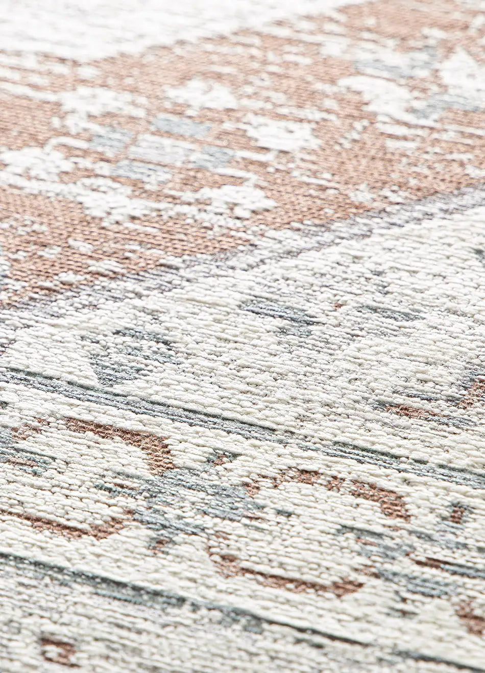 Alfombra vintage detalle LUA 3111 Plata Universal