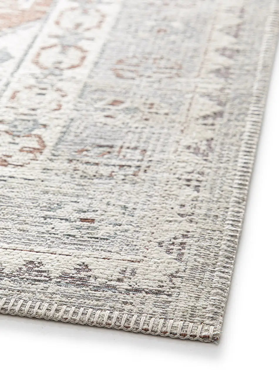 Alfombra vintage esquina LUA 3111 Plata Universal