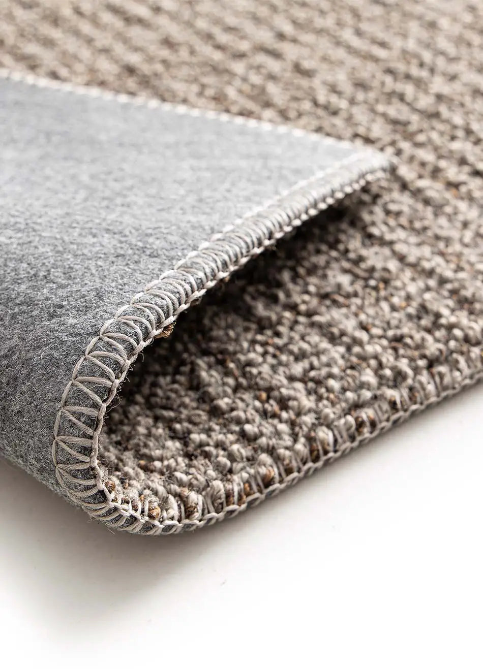 Alfombra Lumen Liso 14 Gris Backing Universal XXI