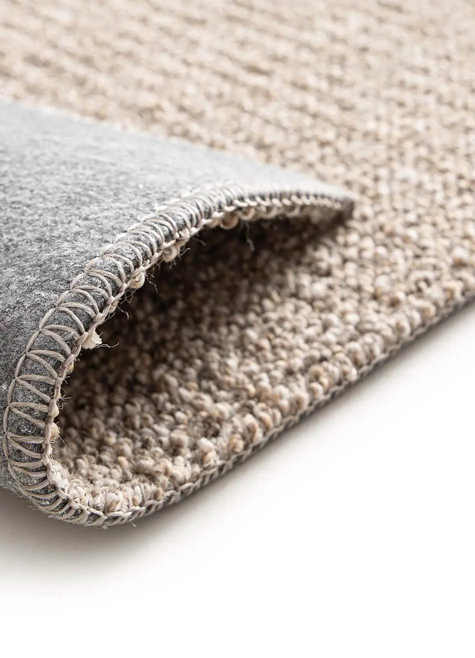 Alfombra Lumen Liso 41 Crema Backing Universal XXI