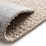 Alfombra Lumen Liso 41 Crema Backing Universal XXI