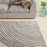 Alfombra de pelo largo LUSH COASTALINA Blanco Universal
