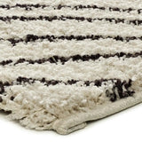 Alfombra de pelo largo esquina LUSH COASTALINA Blanco Universal