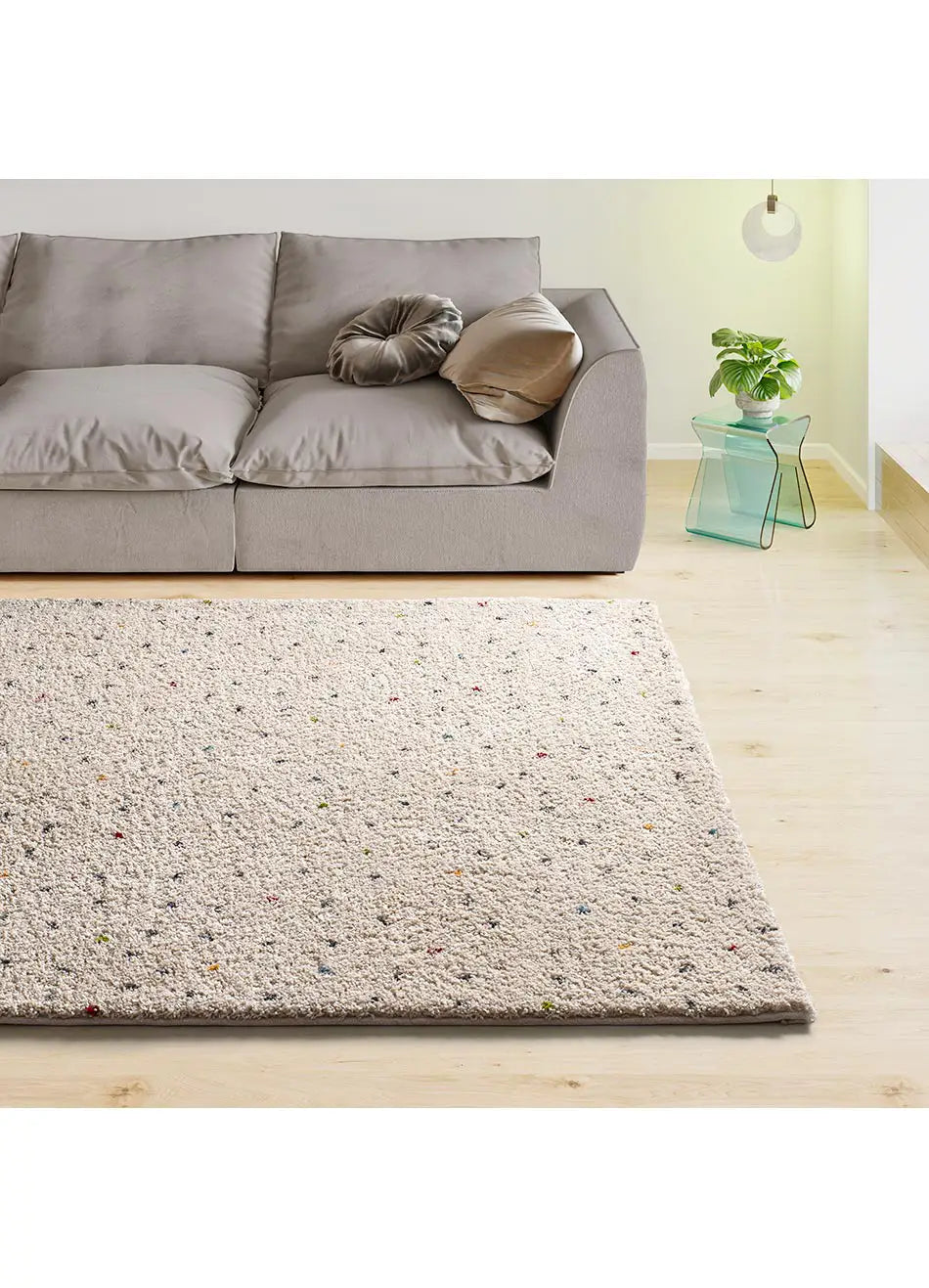 Alfombra de pelo largo LUSH DOTTIE Multi Universal