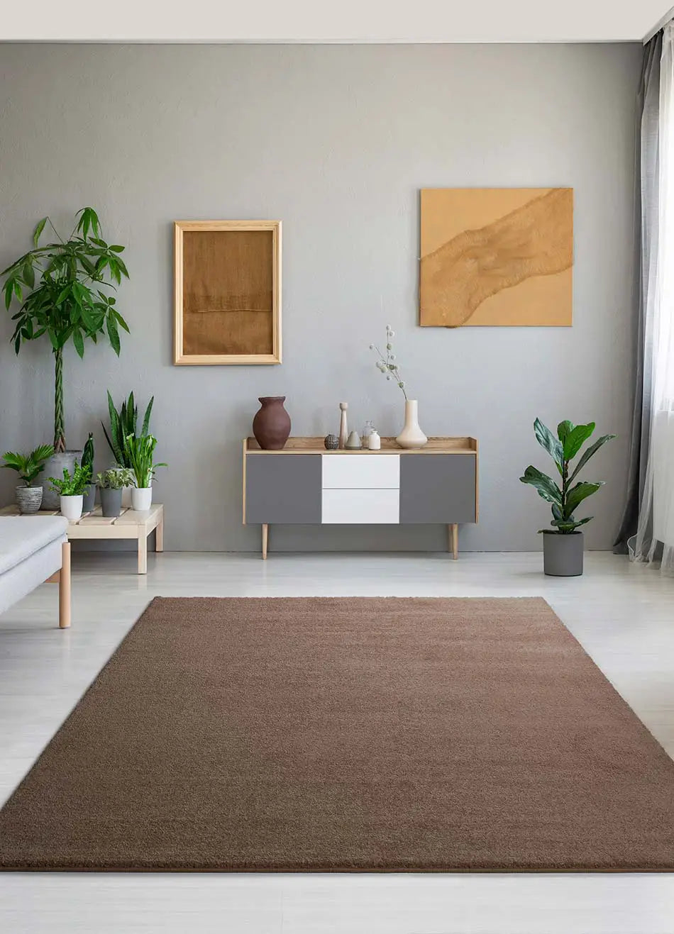 alfombra-montana-liso-beige-Ambiente-Universal