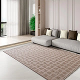 Alfombra geométrica ONA 52094 02 Beige Universal Para salón