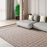 Alfombra geométrica ONA 52094 02 Beige Universal