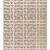 Alfombra geométrica ONA 52094 02 Beige Universal