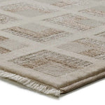 Alfombra geométrica esquina ONA 52094 02 Beige Universal