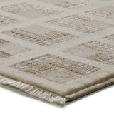 Alfombra geométrica esquina ONA 52094 02 Beige Universal