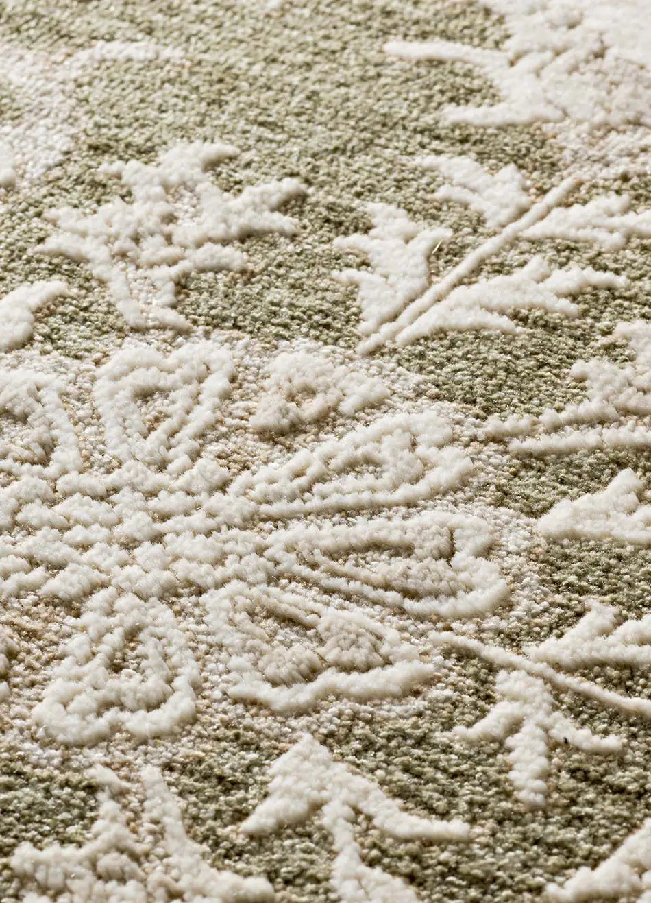 Alfombra vintage detalle ONA 52095 13 Verde Universal