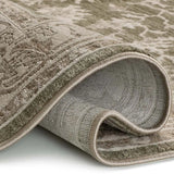 Alfombra vintage detalle doblado ONA 52095 13 Verde Universal