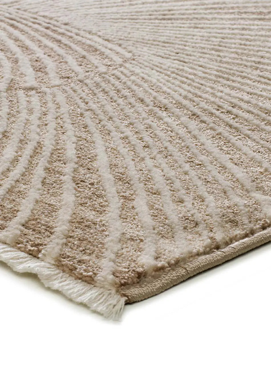 Alfombra geométrica esquina ONA 52100 02 Beige Universal